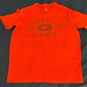 Vineyard Vines Kids Bright Orange Tee